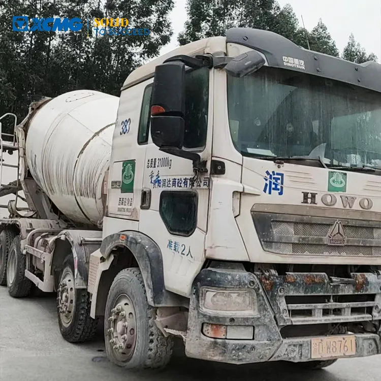 XCMG Factory 12 m³ Used Concrete Mixers G4804B Construction Concrete Mixer Price List